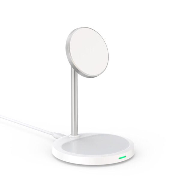 2 in 1 MagLeap Wireless Charger Stand, 15W Fast Wireless Charging Stand