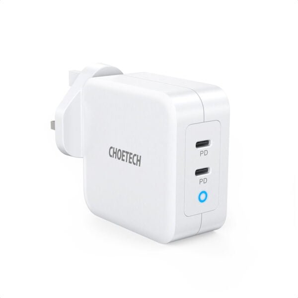 CHOETECH Distributor & Wholesale Price PD 100W GaN Dual USB Type C Charger - Image 2