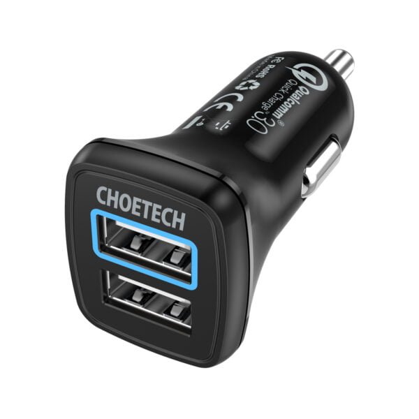 China Factory good price QC3.0 30W Dual USB Car Charger