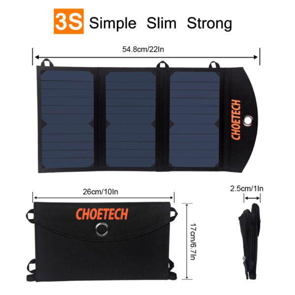 China Factory wholesale 19W Solar Phone Charger panel - Image 8