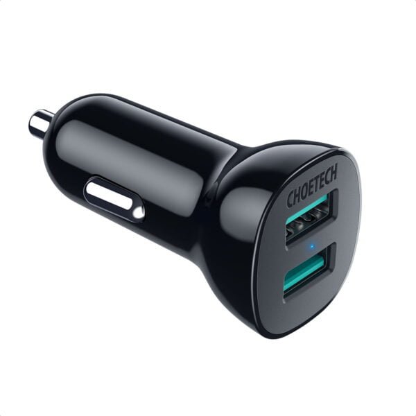 Dual USB Port 3.1A/15W Dual USB Fast Car Charger