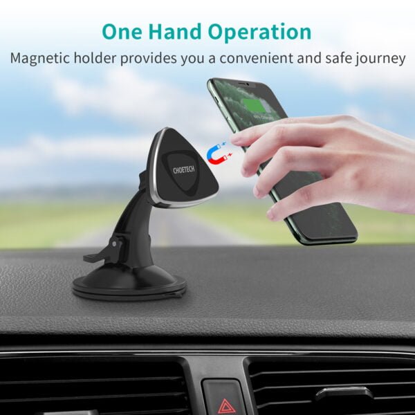 Car Phone Mount Magnetic Universal in Car Phone Holder Suction Cup Car Mount Wholesale Discount - Image 4