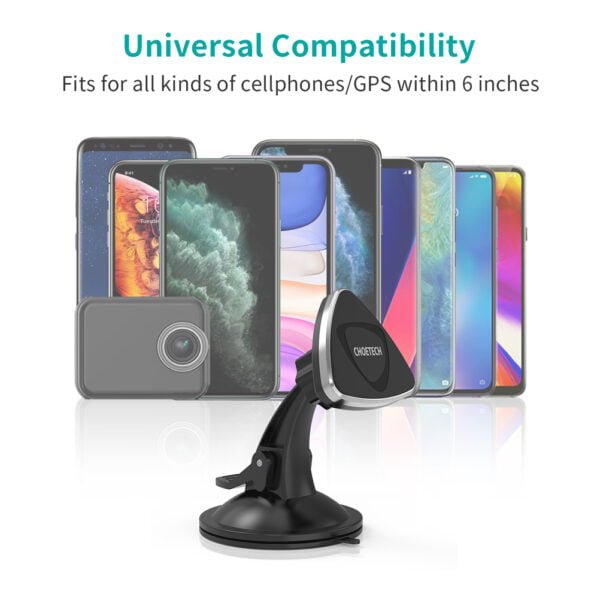 Car Phone Mount Magnetic Universal in Car Phone Holder Suction Cup Car Mount Wholesale Discount - Image 5