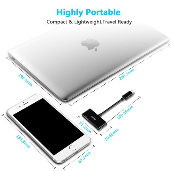 China manufacturer USB C to HDMI Adapter(4K@60hz), USB Type-C HDMI Female Adapter with 60W PD Charging Port - Image 8