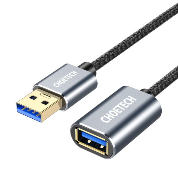 USB 3.0 Extension Cable(6.6ft/2m), A-Male to Female 5Gbps High Data Transfer Cord