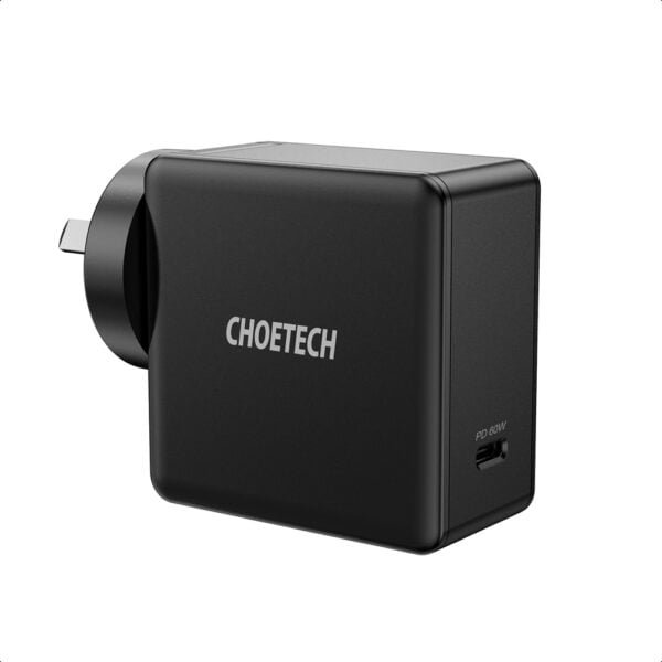 CHOETECH Distributor & Wholesale Price 60W PD 3.0 Type C Fast Charging Foldable Adapter USB C Charger - Image 4