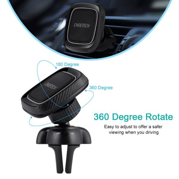 Wholesale H039 Phone Holder, Car Mount Phone Holder, Air Vent Magnetic Car Mount Phone Holder - Image 3