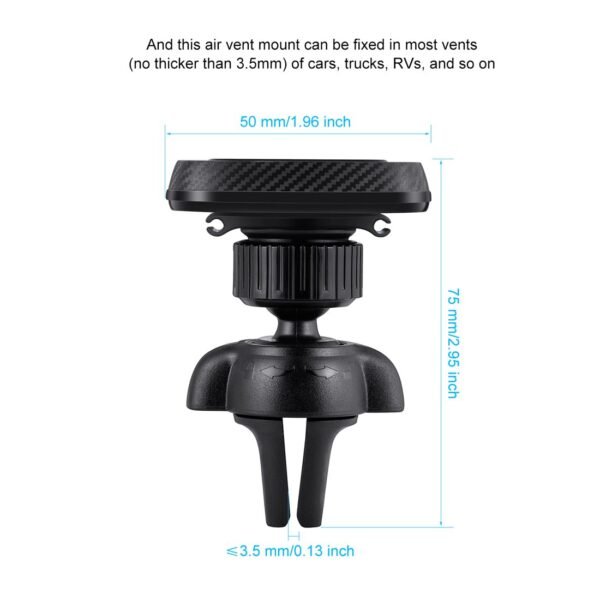 Wholesale H039 Phone Holder, Car Mount Phone Holder, Air Vent Magnetic Car Mount Phone Holder - Image 4